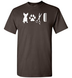 Dog Groomer Paw Scissors Comb Shirt