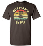 Best Pop-Pop By Par Disc Golf Shirt for Men