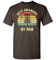 Best Grandpa By Par Disc Golf Shirt for Men
