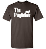 The Pugfather Funny Pug Dad Pug Dog Lover Shirt for Men
