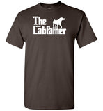 The Labfather Funny Labrador Retriever Dad Dog Lover Shirt for Men