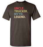 Uncle Trucker Myth Legend Shirt Gift for Truck Driver