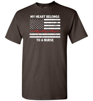 My Heart Belongs to a Nurse Shirt for Men