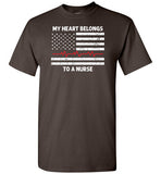 My Heart Belongs to a Nurse Shirt for Men