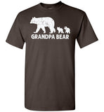 Grandpa Bear Shirt for Men Bears Two Cubs Gift for Grandfather