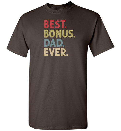 Best Bonus Dad Ever Shirt for Men