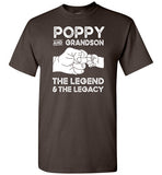 Poppy and Grandson the Legend and the Legacy Shirt for Men