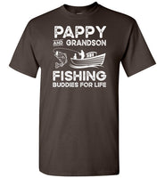 Pappy and Grandson Fishing Buddies for Life Matching Shirt for Men