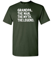 Grandpa The Man The Myth the Legend Shirt