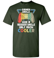 Gamer Uncle Like a Regular Uncle Only Much Cooler Shirt