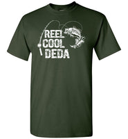 Reel Cool Deda Fishing Themed Shirt for Serbian Grandpa