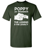 Poppy and Grandson the Legend and the Legacy Shirt for Men