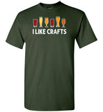 I Like Crafts Beer Shirt Unisex Gift for Beer Lovers Men Women