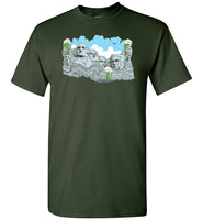 Mount Rushmore Green Beer St Patricks Day Shirt for Men