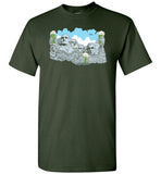 Mount Rushmore Green Beer St Patricks Day Shirt for Men