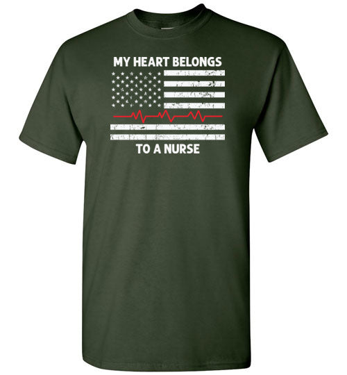 My Heart Belongs to a Nurse Shirt for Men
