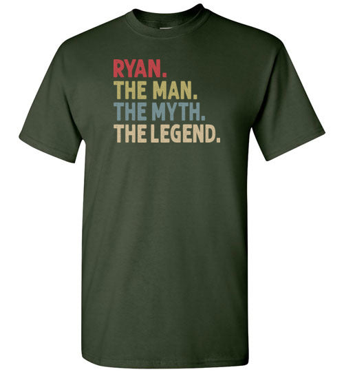 Ryan the Man the Myth the Legend Shirt for Men