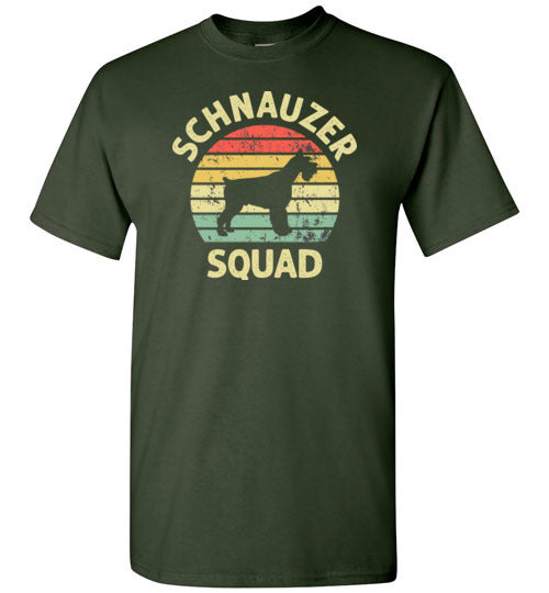 Schnauzer Squad Shirt for Men, Women and Kids