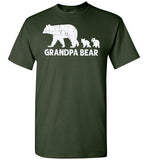 Grandpa Bear Shirt for Men Bears Two Cubs Gift for Grandfather