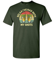 Relax I've Had Both My Shots Funny Tequila Vaccination Shirt