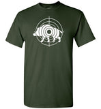 Boar Hunting Target Shirt for Men Gift for Wild Pig Hunter