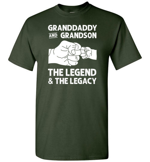 Granddaddy and Grandson the Legend & the Legacy Shirt for Men
