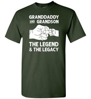 Granddaddy and Grandson the Legend & the Legacy Shirt for Men
