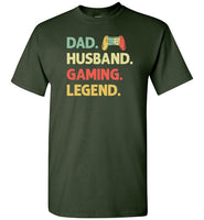 Dad Husband Gaming Legend Shirt