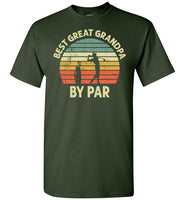 Best Great Grandpa By Par Shirt
