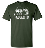 Reel Cool Abuelito Fishing Shirt for Men Gift for Fisherman Grandpa