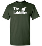 The Labfather Funny Labrador Retriever Dad Dog Lover Shirt for Men