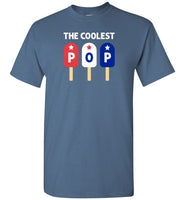 The Coolest Pop Patriotic Popsicle Shirt for Men Dad Grandpa