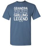 Grandpa the Man the Myth the Grilling Legend Shirt