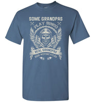 Some Grandpas Play Bingo Real Grandpas Ride Motorcycles Shirt for Men