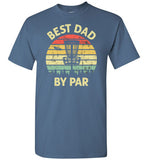 Best Dad By Par Disc Golf Shirt for Men