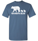 Grandpa Bear Shirt for Men Bears Two Cubs Gift for Grandfather