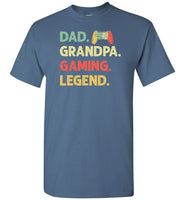 Dad Grandpa Gaming Legend Shirt