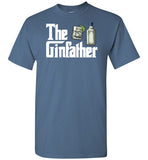The Ginfather Funny Shirt for Men Gin Drinkers Lovers