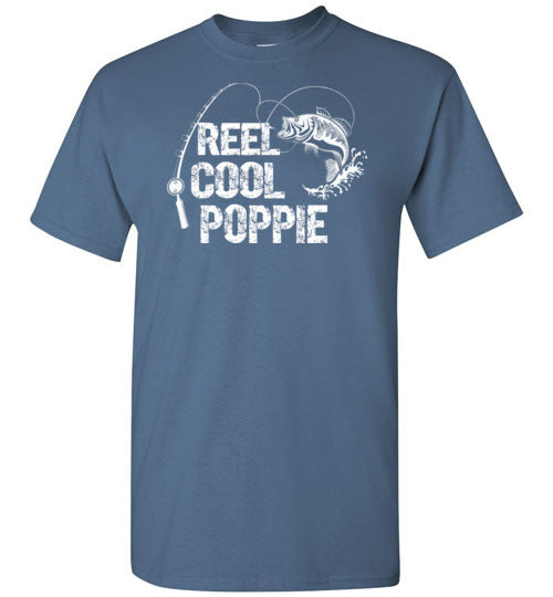 Reel Cool Poppie Fishing Shirt for Men Gift for Fisherman Grandpa