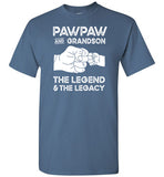 Pawpaw and Grandson the Legend and the Legacy Shirt for Men