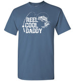 Reel Cool Daddy Fishing Shirt for Men Gift for Fisherman Dad Father