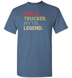 Uncle Trucker Myth Legend Shirt Gift for Truck Driver