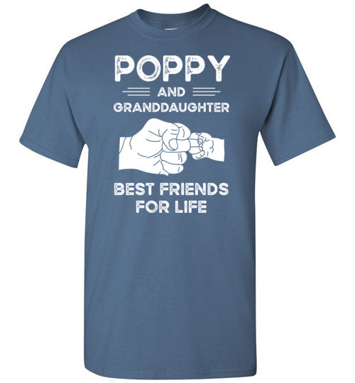 Poppy and Granddaughter Best Friends for Life Shirt