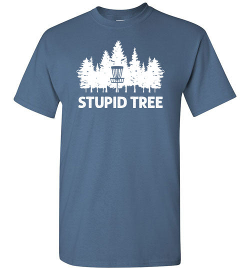 Stupid Tree Disc Golf Shirt for Men