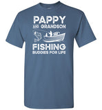 Pappy and Grandson Fishing Buddies for Life Matching Shirt for Men