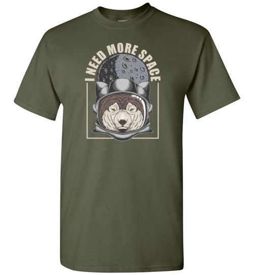 I Need More Space Wolf Astronaut Shirt
