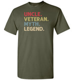 Uncle Veteran Myth Legend Shirt for Men