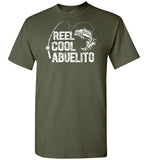 Reel Cool Abuelito Fishing Shirt for Men Gift for Fisherman Grandpa