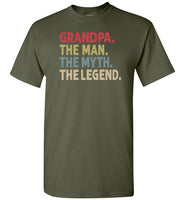 Grandpa The Man The Myth the Legend Shirt