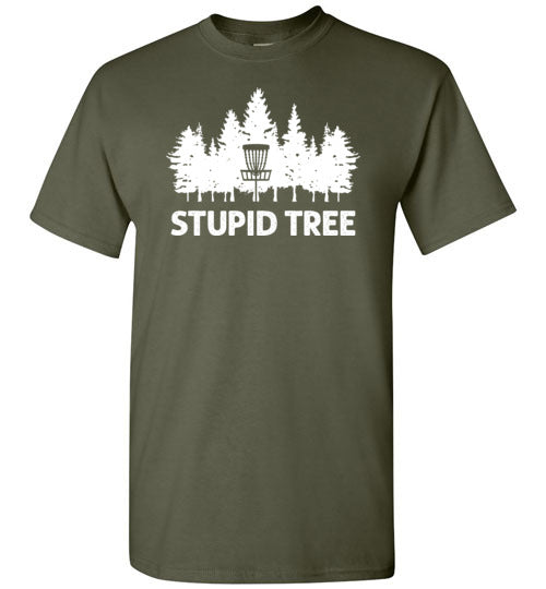 Stupid Tree Disc Golf Shirt for Men